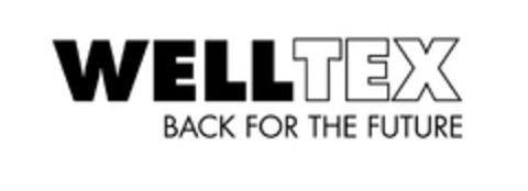 WELLTEX BACK FOR THE FUTURE Logo (DPMA, 28.09.2018)