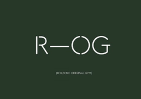 R-OG [ROXZONE ORIGINAL GYM] Logo (DPMA, 02.08.2023)