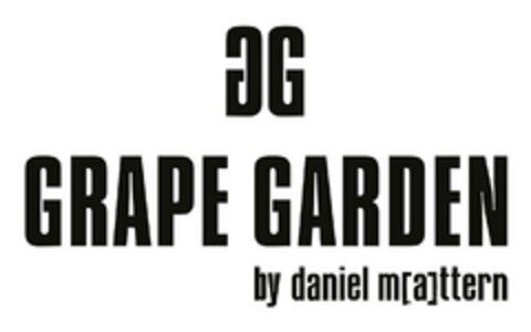 GG GRAPE GARDEN by daniel m[a]ttern Logo (DPMA, 10.10.2023)