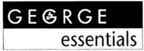 GEORGE essentials Logo (DPMA, 03/13/2002)
