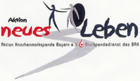 Aktion neues Leben Aktion Knochenmarkspende Bayern e.V. Blutspendedienst des BRK Logo (DPMA, 15.10.2003)