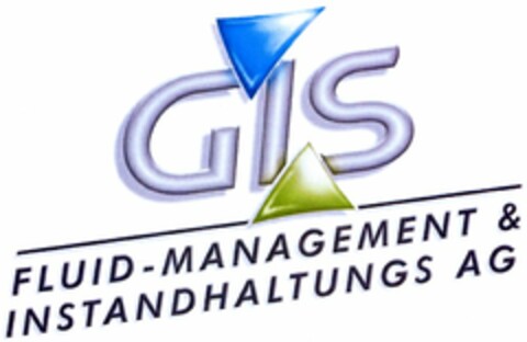 GIS FLUID-MANAGEMENT & INSTANDHALTUNGS AG Logo (DPMA, 02.02.2004)