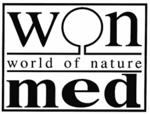 won world of nature med Logo (DPMA, 03/26/2004)