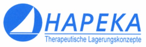 HAPEKA Therapeutische Lagerungskonzepte Logo (DPMA, 17.05.2004)