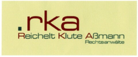 rka Reichelt Klute Aßmann Rechtsanwälte Logo (DPMA, 06.12.2004)