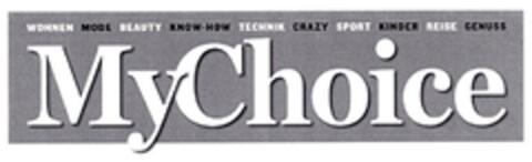 My Choice Logo (DPMA, 24.01.2007)