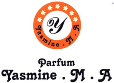 Parfum Yasmine . M . A Logo (DPMA, 26.10.2007)