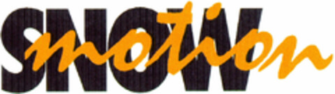 SNOW motion Logo (DPMA, 18.10.1995)