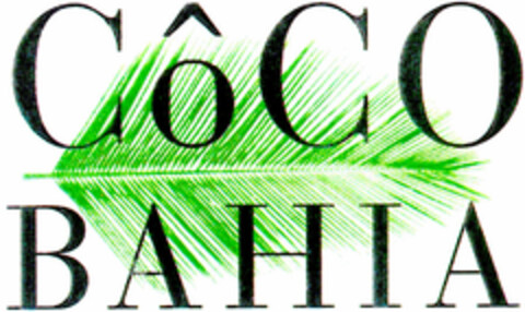 CôCO BAHIA Logo (DPMA, 21.03.1996)