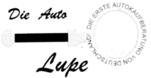 Die Auto Lupe Logo (DPMA, 02.12.1996)