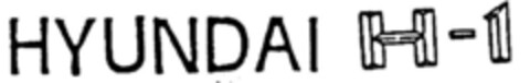 HYUNDAI H-1 Logo (DPMA, 23.04.1997)