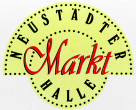 NEUSTÄDTER Markt HALLE Logo (DPMA, 21.06.1997)