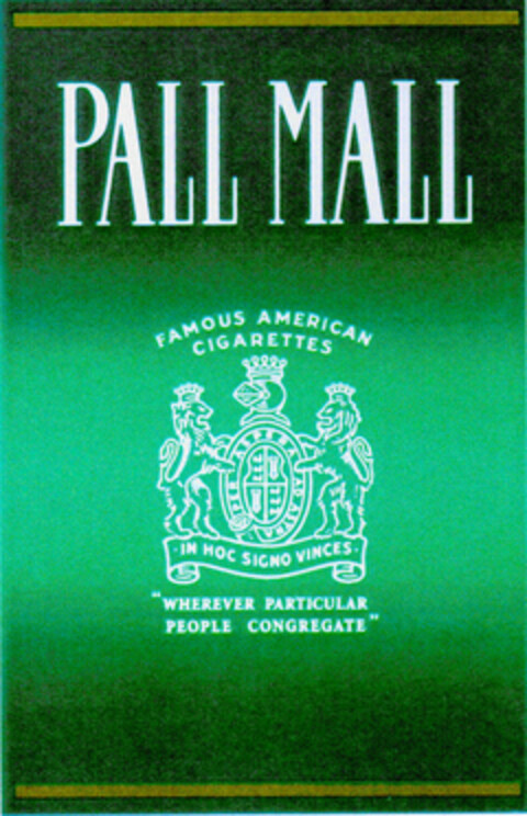 PALL MALL Logo (DPMA, 15.07.1997)