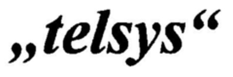 telsys Logo (DPMA, 20.09.1997)