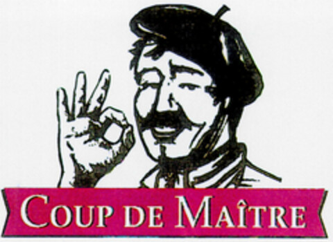 COUP DE MAITRE Logo (DPMA, 11/14/1997)