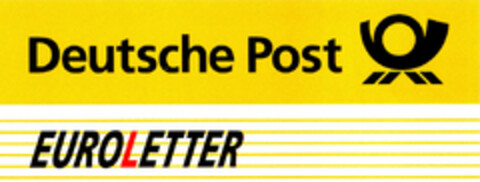 Deutsche Post EUROLETTER Logo (DPMA, 02.06.1998)