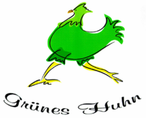 Grünes Huhn Logo (DPMA, 15.04.1999)