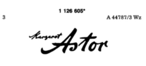 Margaret Astor Logo (DPMA, 21.06.1988)