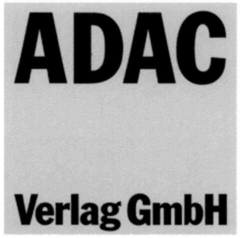 ADAC Verlag GmbH Logo (DPMA, 10.10.1991)