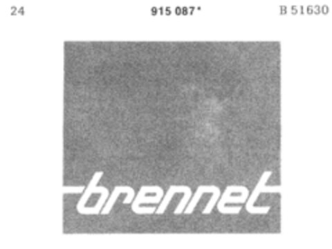 brennet Logo (DPMA, 11.10.1973)