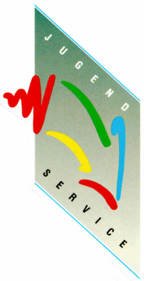 J U G E N D    S E R V I C E Logo (DPMA, 24.06.1992)