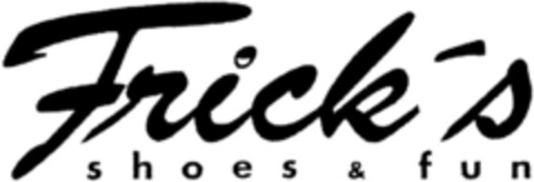 Frick`s  s h o e s  &  f u n Logo (DPMA, 03/13/1993)