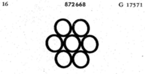 872668 Logo (DPMA, 05.04.1968)