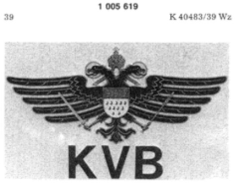 KVB Logo (DPMA, 02.04.1979)