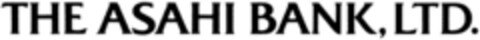 THE ASAHI BANK, LTD. Logo (DPMA, 22.04.1993)