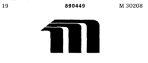 890449 Logo (DPMA, 07.10.1968)