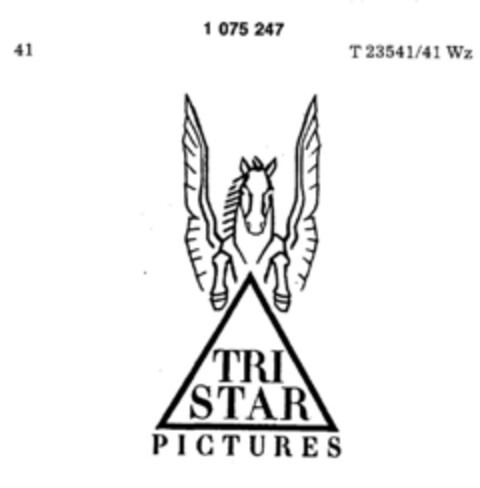 TRI STAR PICTURES Logo (DPMA, 19.06.1984)