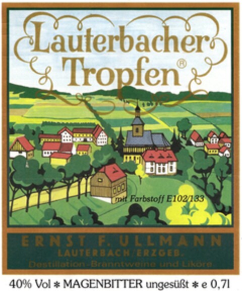 Lauterbacher Tropfen Logo (DPMA, 24.06.1992)