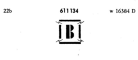 B Logo (DPMA, 12.04.1949)