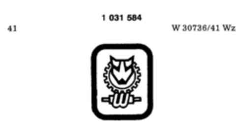 W Logo (DPMA, 13.06.1980)