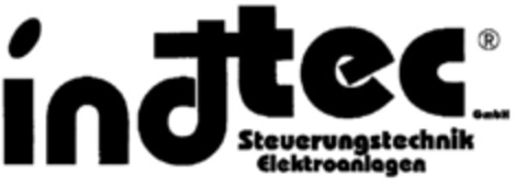 indtec GmbH Steuerungstechnik Elektroanlagen Logo (DPMA, 02.12.2000)