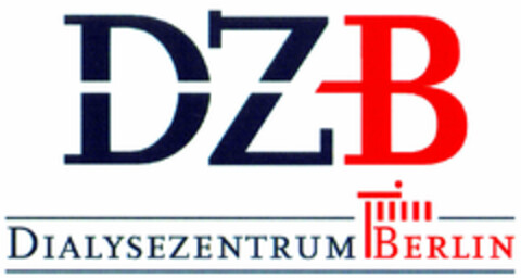 DZB DIALYSEZENTRUM BERLIN Logo (DPMA, 04.01.2001)