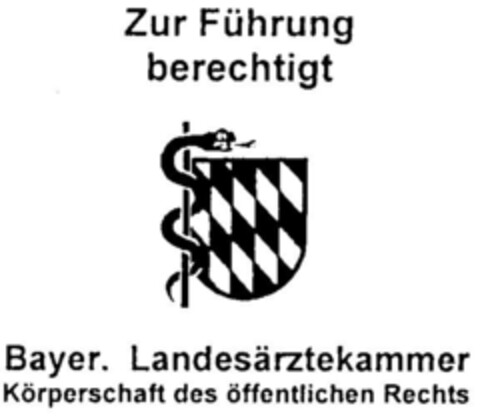 Bayer. Landesärztekammer Logo (DPMA, 24.01.2001)