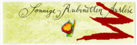 Sonnige Rubinetten Auslese Logo (DPMA, 07.06.2001)
