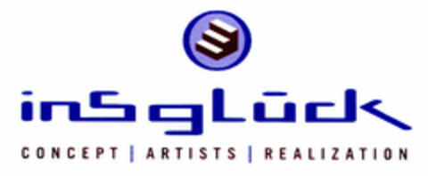 insglück CONCEPT ARTISTS REALIZATION Logo (DPMA, 06/26/2001)