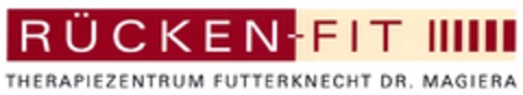 RÜCKEN - FIT Therapie-Zentrum Futterknecht Dr. Magiera Logo (DPMA, 16.10.2008)