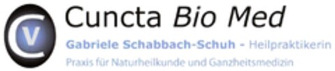 Cuncta Bio Med Gabriele Schabbach-Schuh -Heilpraktikerin Logo (DPMA, 24.10.2008)