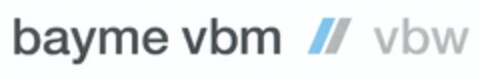 bayme vbm // vbw Logo (DPMA, 12/23/2009)