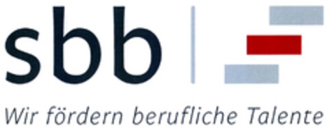 sbb Wir fördern berufliche Talente Logo (DPMA, 11/26/2010)