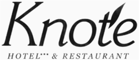 Knote HOTEL*** & RESTAURANT Logo (DPMA, 05.01.2012)
