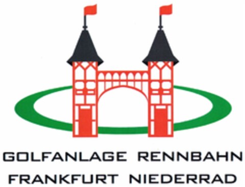 GOLFANLAGE RENNBAHN FRANKFURT NIEDERRAD Logo (DPMA, 01/19/2013)