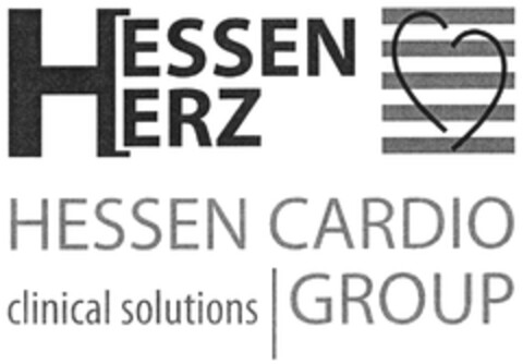 HESSEN HERZ HESSEN CARDIO clinical solutions | GROUP Logo (DPMA, 07/29/2013)