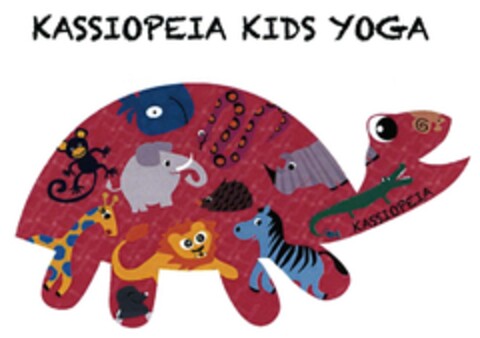 KASSIOPEIA KIDS YOGA Logo (DPMA, 04.09.2015)