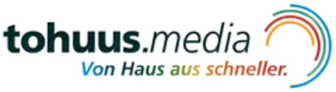 tohuus.media Von Haus aus schneller. Logo (DPMA, 02/13/2020)