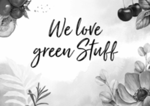 We love green Stuff Logo (DPMA, 08.07.2020)