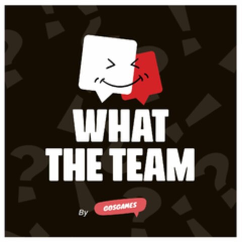 WHAT THE TEAM By GOSGAMES Logo (DPMA, 16.09.2022)